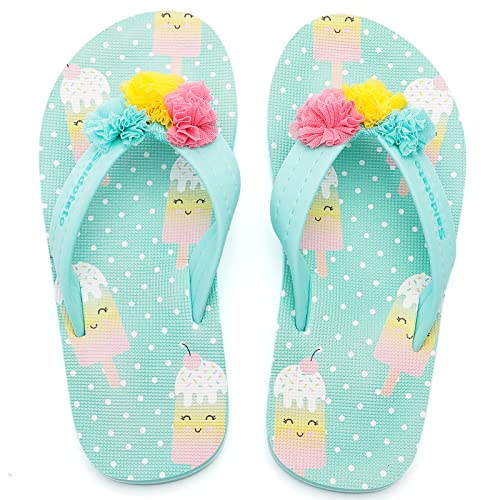 Image of Saidoteto Boys Girls Flip Flops Child Summer Slip-on Thong Sandals Beach Pool Water Shoes(Little /Big Kid)