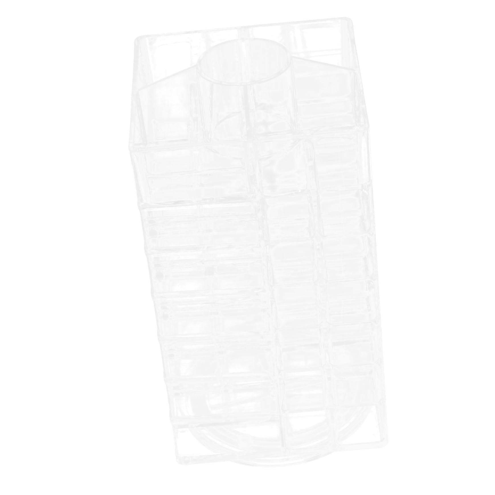 Porta Rossetto Organizzatore Scatola Portaoggetti Trasparente Per Trucchi Espositore Da Tavolo Girevole Gradi Porta Cosmetici Per Scrivania