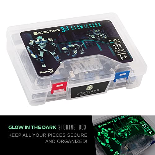 Jitterygit Superhero Police Robot Building Toy Gift For Boys, Epic Birthday Stem Present For Ages 7, 8, 9, 10 And 11 Year Olds (279 Pcs) Robotryx #TOP5