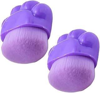 Paw Shaped Foundation Brush and Cat Claw Conc...