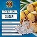 Spice Magic Rock Sugar Crystal,14 oz (400g) I Premium Natural Cane Sugar Crystals, Perfect for Tea, Coffee, Cocktails, and Desserts