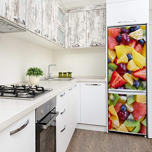 Cubierta del refrigerador autoadhesiva Tulup 60x180 cm soluciona imperfecciones en cocina 4