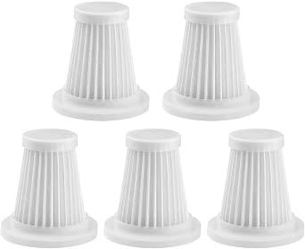Car Vacuum Cleaner Original Filter Set, 5 HEPA Filter, Adapted to IYOFINE V8 Plus/ST-6653 Plus Handheld Vacuum Cleaners,Robust and Durable, Washable 5 PCS 5 Pack