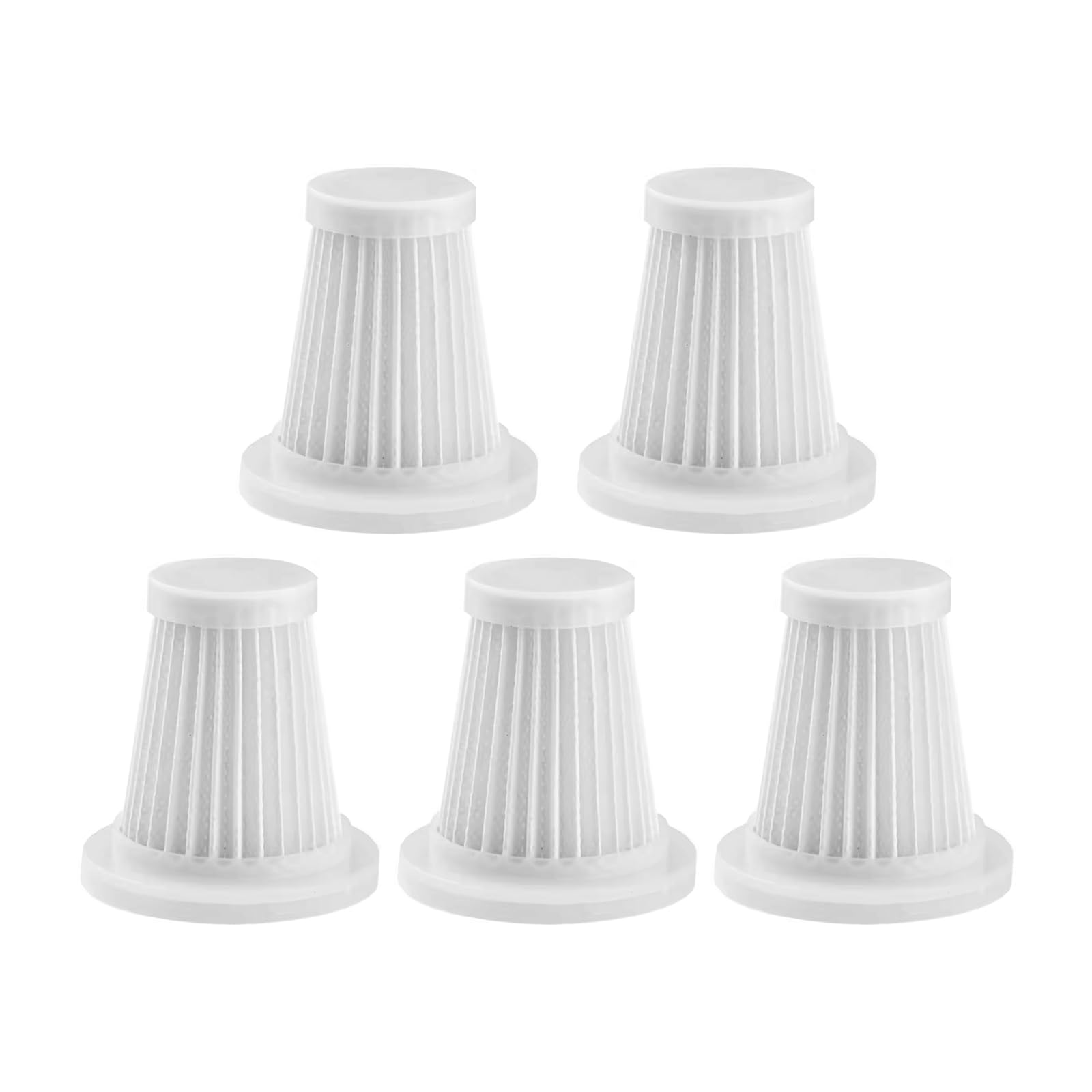 Photo 1 of IYOFINE Car Vacuum Cleaner Original Filter Set, 5 HEPA Filter, Adapted to IYOFINE V8 Plus/ST-6653 Plus Handheld Vacuum Cleaners,Robust and Durable, Washable 5 PCS (5 Pack)