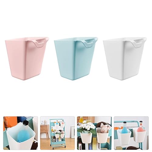 Miniatura 9 de Cabilock 3 soportes colgantes para tazas, accesorios para carrito rodante, organizador de pared de cocina, contenedores para plantas, macetas