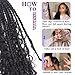 Afihond Human Braiding Hair for Boho Braids 120g Deep Water Wave Bulk Human Hair for Braiding No Weft 12A Wet and Wavy Curly Human Hair Extensions 3 Bundles/Pack Natural Color 18 Inch