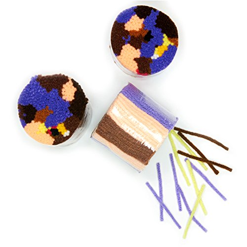 Dimensions Disney Princess Belle Latch Hook Craft Kit For Kids, 12'' X 12'' #TOP4