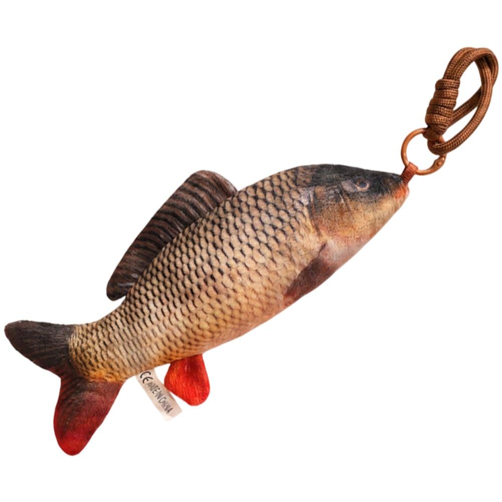 Sofezdo Realistic Fish Keychain Pendant Plush Stuffed Fish Keychain Bags Decor Mini Hanging Fish Ornaments Bag Charms for Women Men