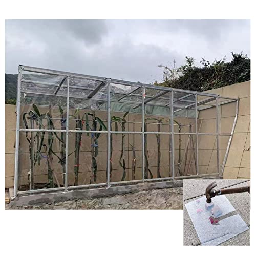 PHLEPS Foglio di plastica acrilica trasparente, foglio di plastica in policarbonato, pannello di illuminazione diurna esterna, copertura di ricambio in vetro, pannello di resistenza in policarbonato