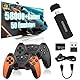 XIXIMENG X2 UItra Game Stick 4K Retro Konsole,58000/41000+ Spieles 50/40+ Emulatoren HD Retro Spielkonsole mit 2.4G Wireless Controllern Plug & Play Video Spielkonsole für TV,für Erwachsene (256G)