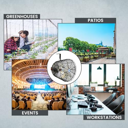 Schaefervk12bversakoolaircirculatorfanceilingwallmountgreenhousefanaluminumblade1470cfm110hpenergyefficientcommercialfanforpatiogarageindustrialworkshopblack  Urban Country Home Decor Schaefer vk12 b versakool air circulator fan ceiling wall mount greenhouse fan aluminum blade 1470 cfm 110 hp energy efficient commercial fan for patio garage industrial workshop black  urban country home decor
