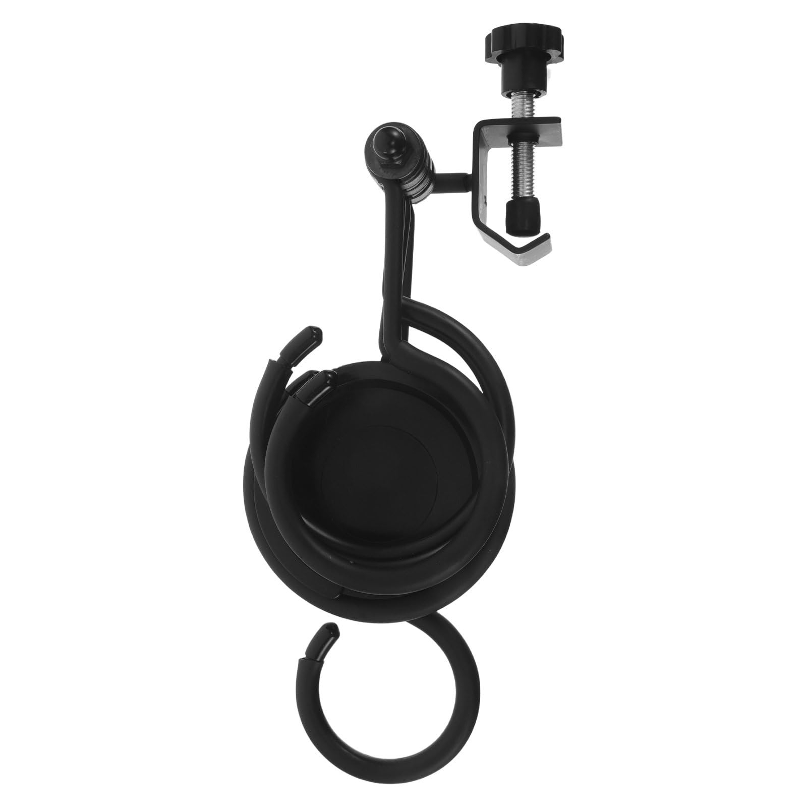 Accessori per tromba: supporto per sordina con vassoio girevole, morsetto per leggio e supporto per sordina per strumenti a fiato in ottone.