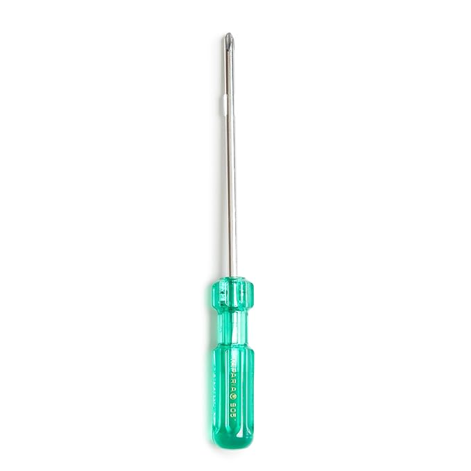 Tapria 905, 2 in 1 Screwdriver with Magnetic Tip | Overall Length 232 mm | Blade Length 140 mm | Tip Size -Star Ph2 x Slotted 6.0| Suitable for Home |