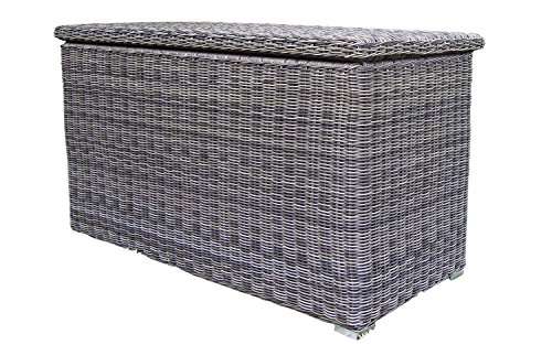 Preisvergleich Produktbild Baidani 10a00023 Rattan Garten Kissenbox Ronde XXL