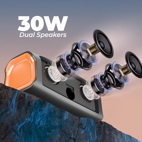 UBON Store UBON 30W Wireless Party Speaker SP-85 Black - Image 4