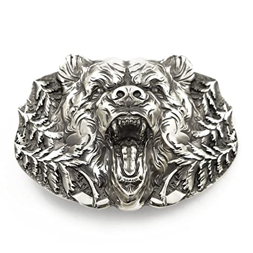 Grizzly Bear belt buckle