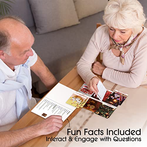 Keeping Busy Match The Photo Game With Fun Facts Memory Games For Seniors With Dementia, Adults Matching Card Game, Engaging Alzheimer’s And Dementia Activities For Seniors, Cognitive Game For Elderly #TOP6