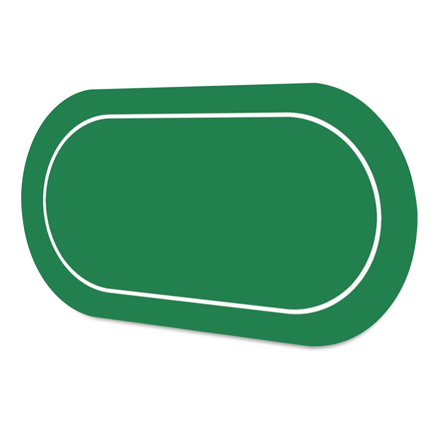 Cifupy Poker Mat - 71x35in/47x24/94x47 in Poker Top Mat, Portable Rubber Foam Poker Table Top, Players Game Layout Mat Foam Poker Table Top for Poker Games,Casino,Blackjack