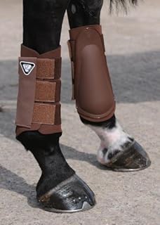 William Hunter Equestrian Equilibrium Tri-Zone Brushing Boot Black Medium - Protective, Tough, flexiable and Light Weight. Perfect for Every Day use.