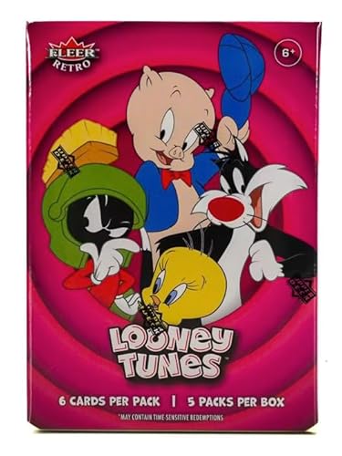 TSV - Fleer Retro Looney Tunes 5-Pack Blaster Box 6 Cards per Pack