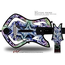 Breath Decal Style Skin - fits Warriors Of Rock Guitar Hero Guitar GUITAR NOT INCLUDED