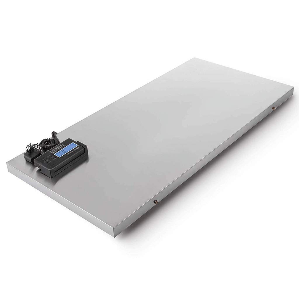 Balance numérique de pesage plateforme 660 LB en acier pliable LED