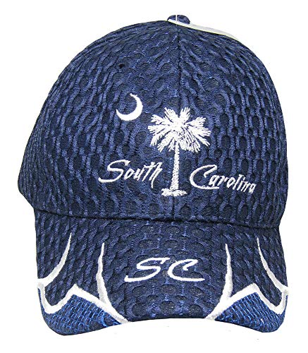 Gorra South Carolina SC State Azul Marino Blanco miniatura 3