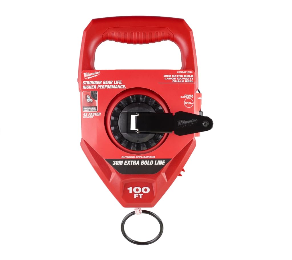 Milwaukee Chalk line 30 m line length, (4932471634)