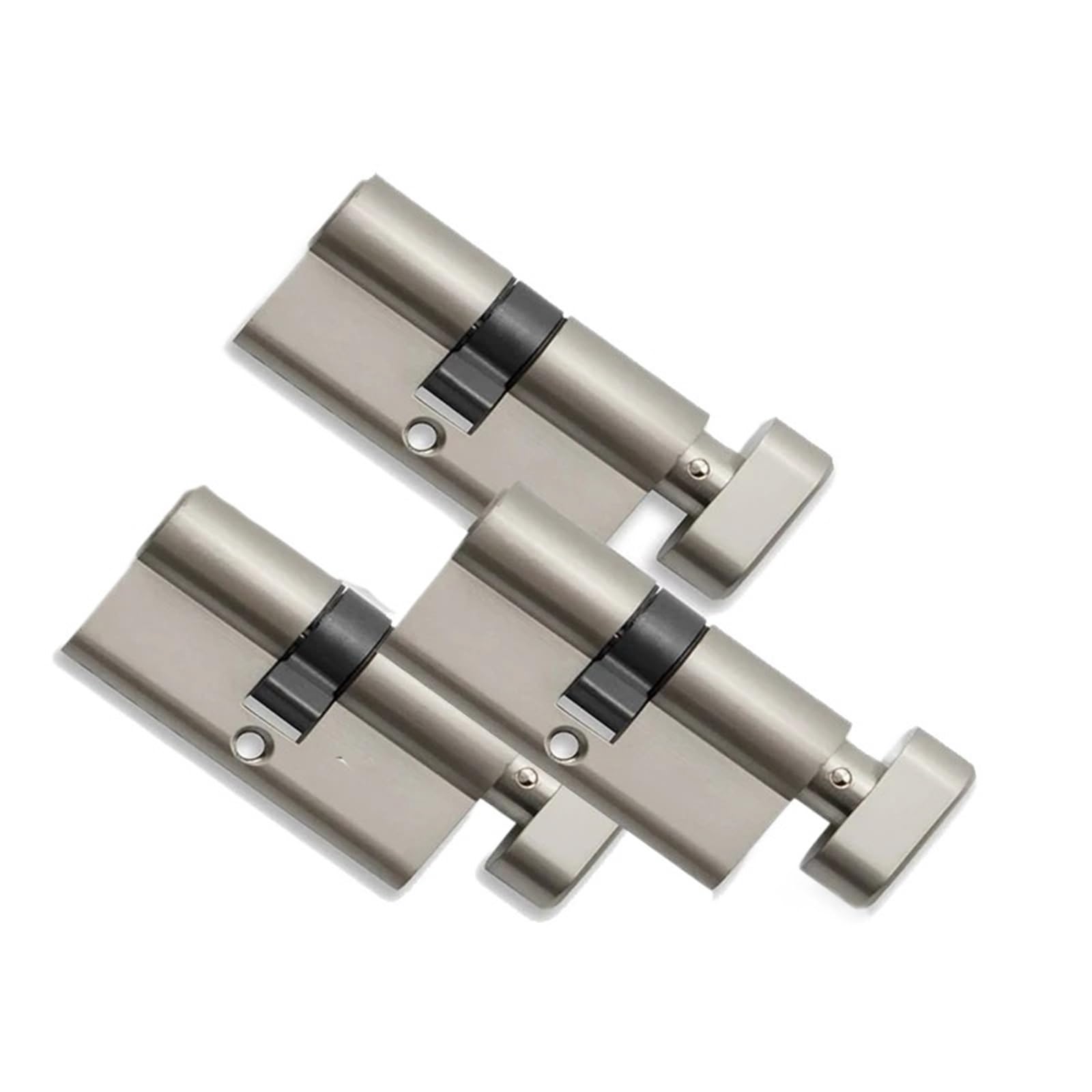 Serrure de porte à clé intelligente avec cylindre réglable 60 70 mm
