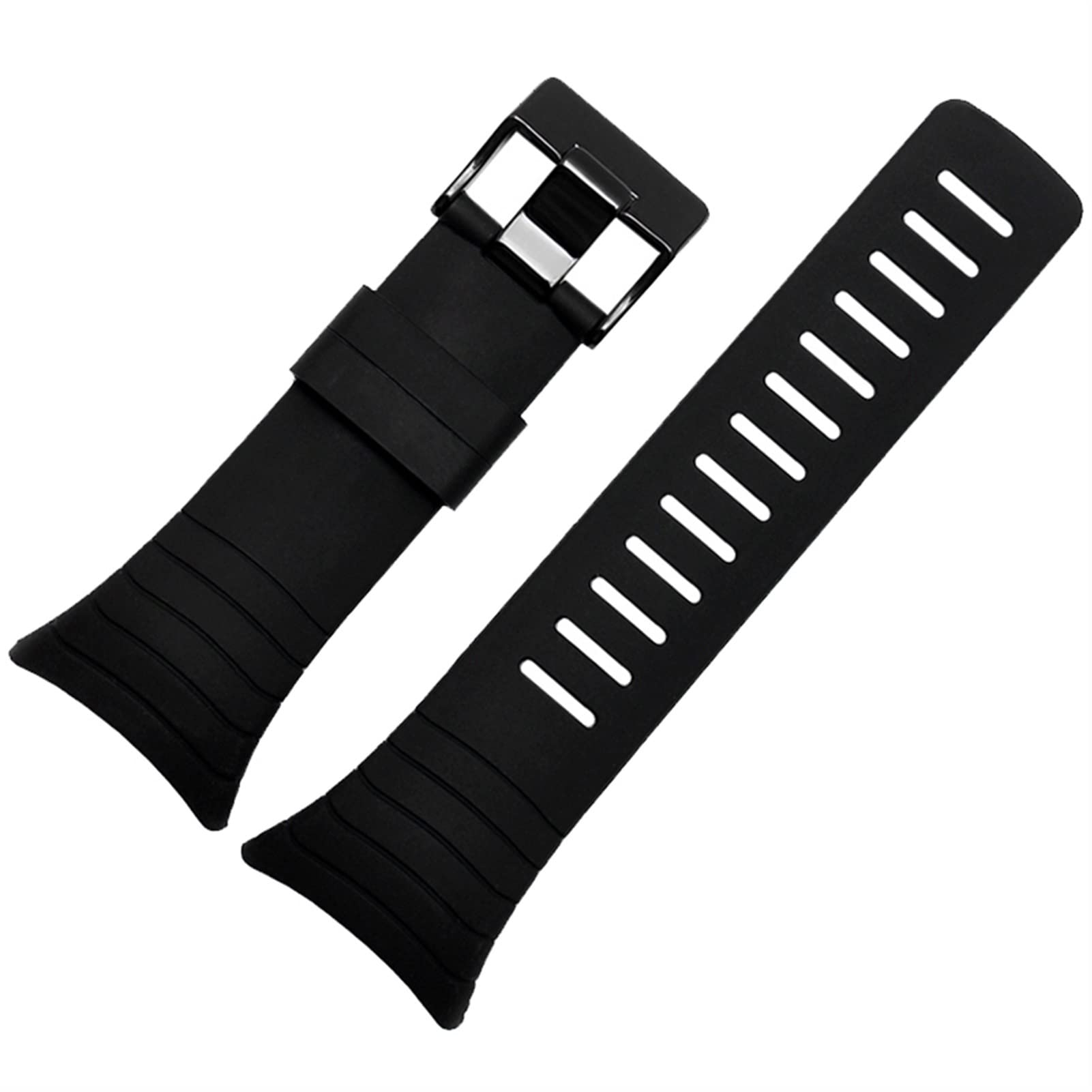 Inteligentny silikonowy pasek do zegarka SUUNTO CORE gumowy pasek na nadgarstek bransoletka 35 mm czarny pasek w zestawie śruby śrubokręt