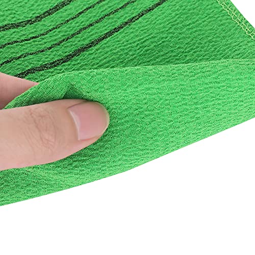 Molain 5 Stück Peeling-Handschuh, koreanisch, asiatisch, Peeling-Waschlappen, italienisches Handtuch, doppelseitig, Peeling-Handschuh zum Entfernen abgestorbener Haut