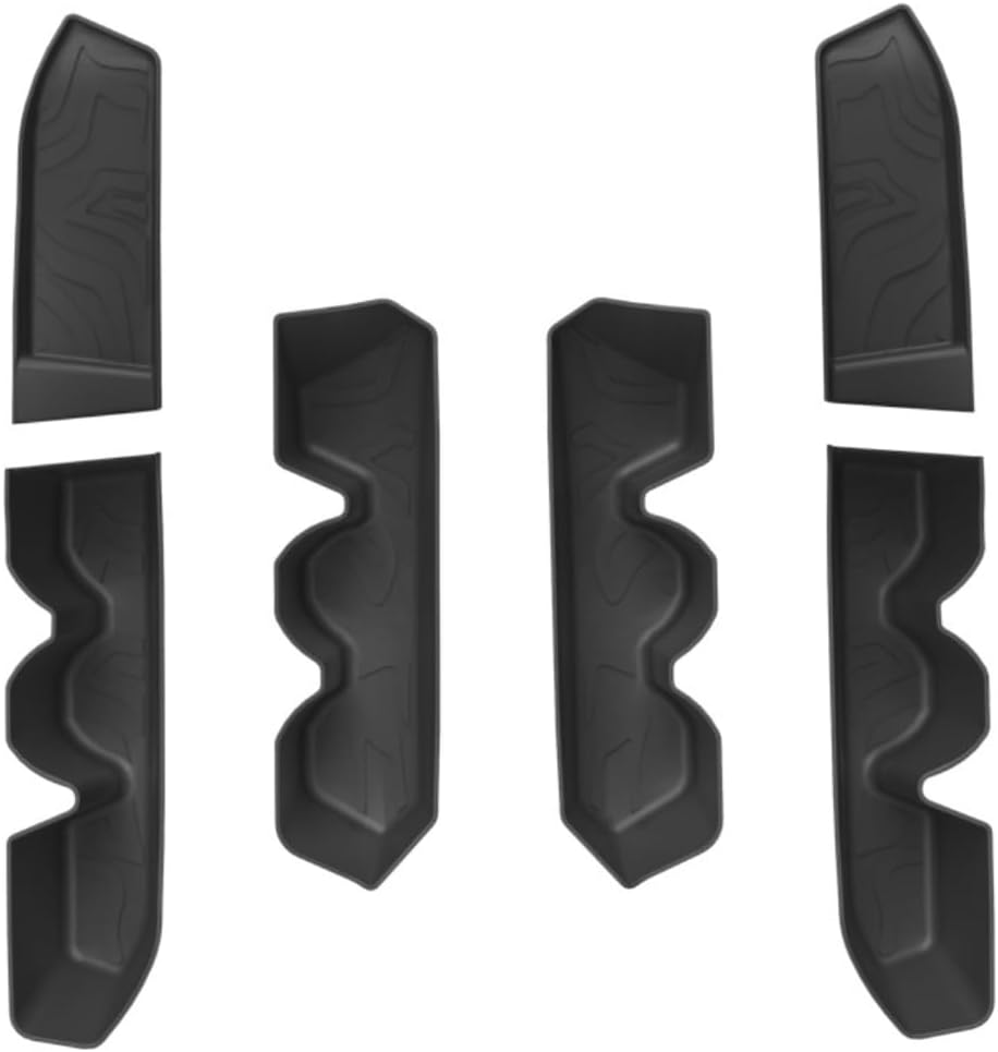 BIBIBO 7Pack for 2025 2026 Tacoma Door Side Storage Box 2024-2026 Toyota Tacoma Front Rear Door Handle Insert Organizer + Co-Pilot Organizer Anti-Slip Tray Tacoma Trucks Accessories