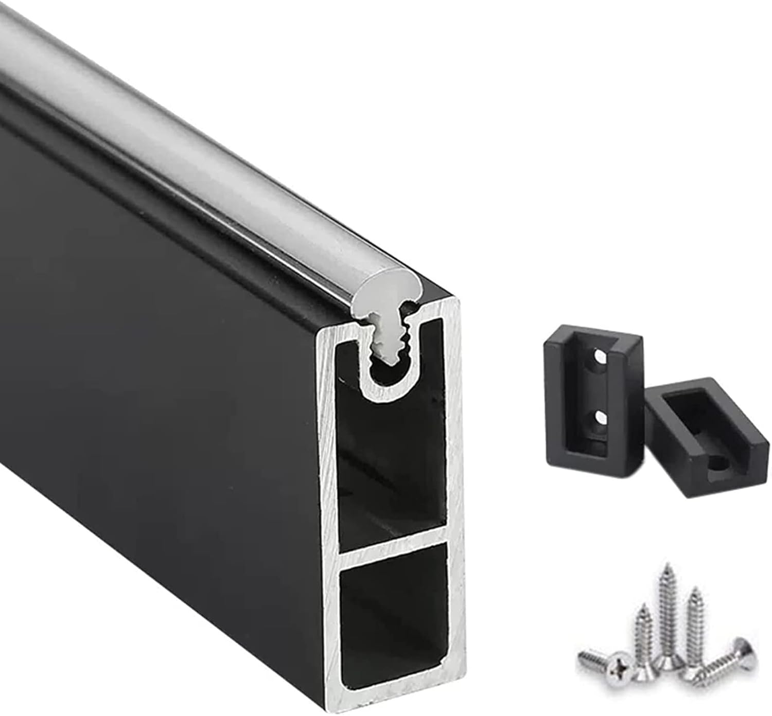 Home Closet Rods for Hanging Clothes Aluminum Wardrobe Rod