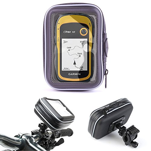 Duragadget - Soporte de bicicleta (112 mm) para navegadores Garmin Nuvi Edge 800, Edge 810, Dakota 20, Dakota 10, eTrex 30, eTrex 20, eTrex 10 y Nuvi 30