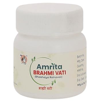 Amrita Brahmi Vati | 60T | Herbal Tonic | Active Ayurveda