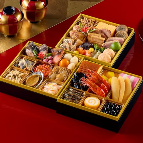 紀文 おせち 祝の幸 2026 (三段重 / 4〜5人前 / 36品 / 冷蔵) おせち料理 予約 洋風 和風 (盛り付け済み/解凍不要) 人気 お正月 重箱 (12月31日お届け)