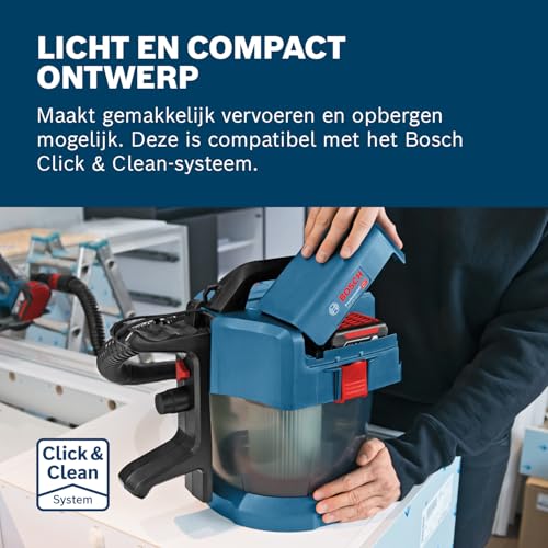 Bosch Professional 18V System accu alleszuiger - Afbeelding 4