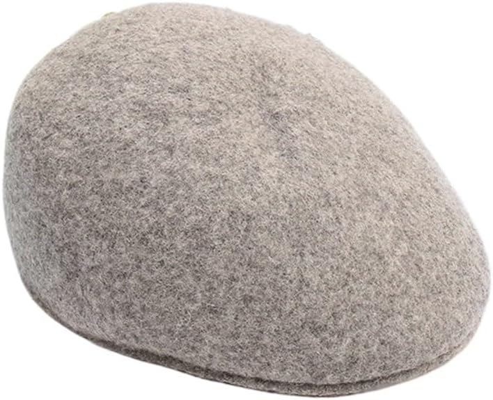 HBJWOV Autumn and Winter Hat Women's British Flat Top Retro Versatile Octagonal Beret Spring and