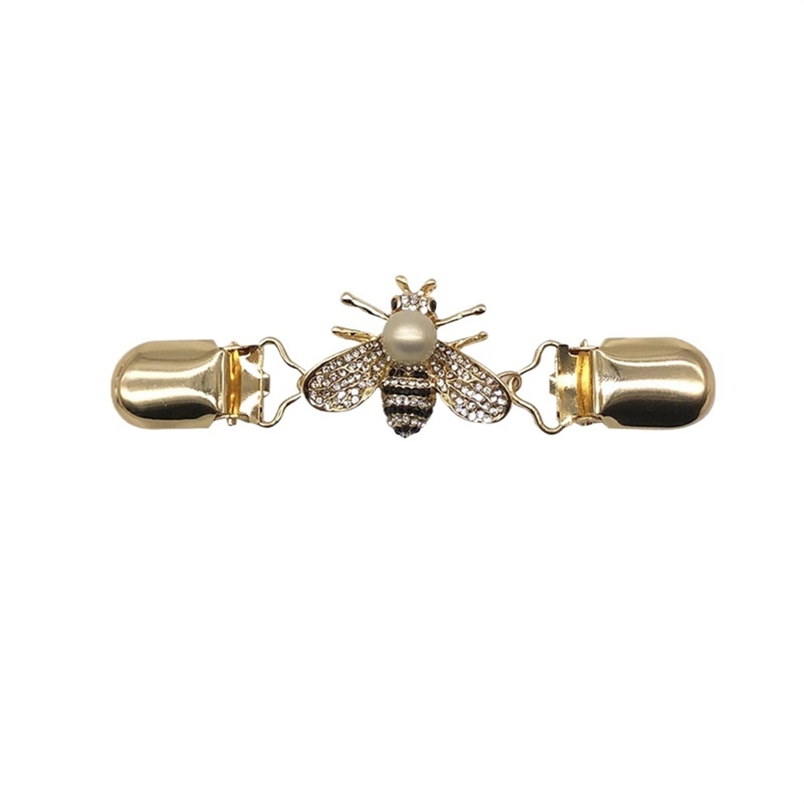 Post Box 3pcs Vintage Cardigan Sweater Clip Brooch Pin Crystal Rhinestone Buckle Scarf(B)
