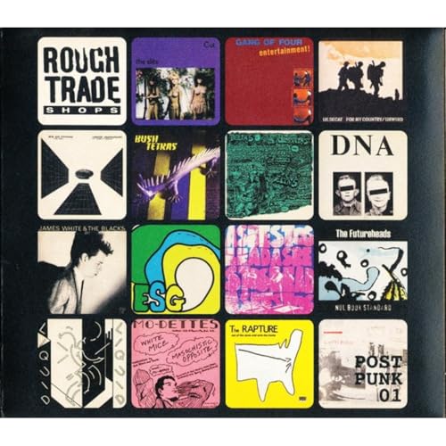 Roule galette #35 - Various ROUGH TRADE POST PUNK , volume 01 (2003 , rough trade shops)
