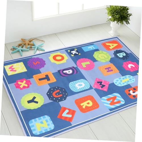 Tapis de jeu chambre garçon fille - Décoration intérieure lavable - 7