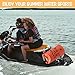 HFYZZ 2 Pack 10L Sand Anchor Bag for Small Boats, 2 in 1 PWC Jet Ski Anchor Bag Kit with Adjustable Buoy,Waterproof Dry Bag for Jet Ski, Kayak, Boat, Paddle Board, Watercraft and Canoe