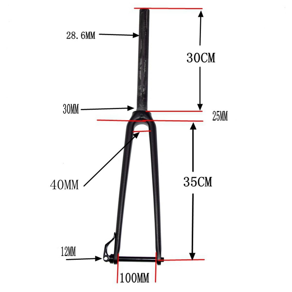 Forcella In Carbonio Per Ghiaia Per Freni A Disco LightCarbon 700C Forcella Per Ghiaia Da Corsa Fornori,produttori,fabbriche