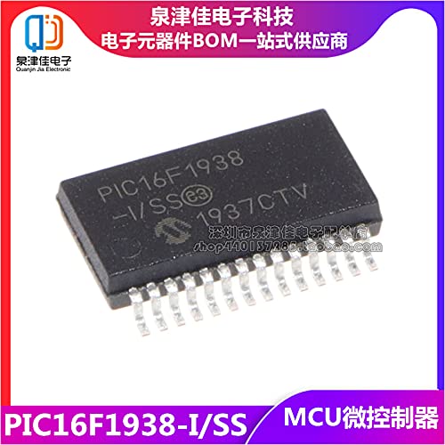 10PCS PIC16F1938-I/SS SSOP-28