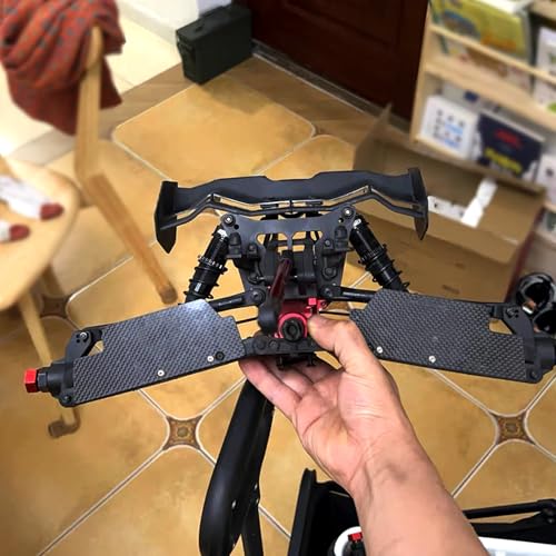 Image of Rear Mud Guards for Arrma 6S 1 /8 Kraton /Notorious /Outcast /Talion& | 1 /7 Fireteam /Big Rock,Rear Splash Flaps Parts Dirt Guard Dust,Stones Mud Protective Fenders Upgraded Replace-Carbon Fiber-A