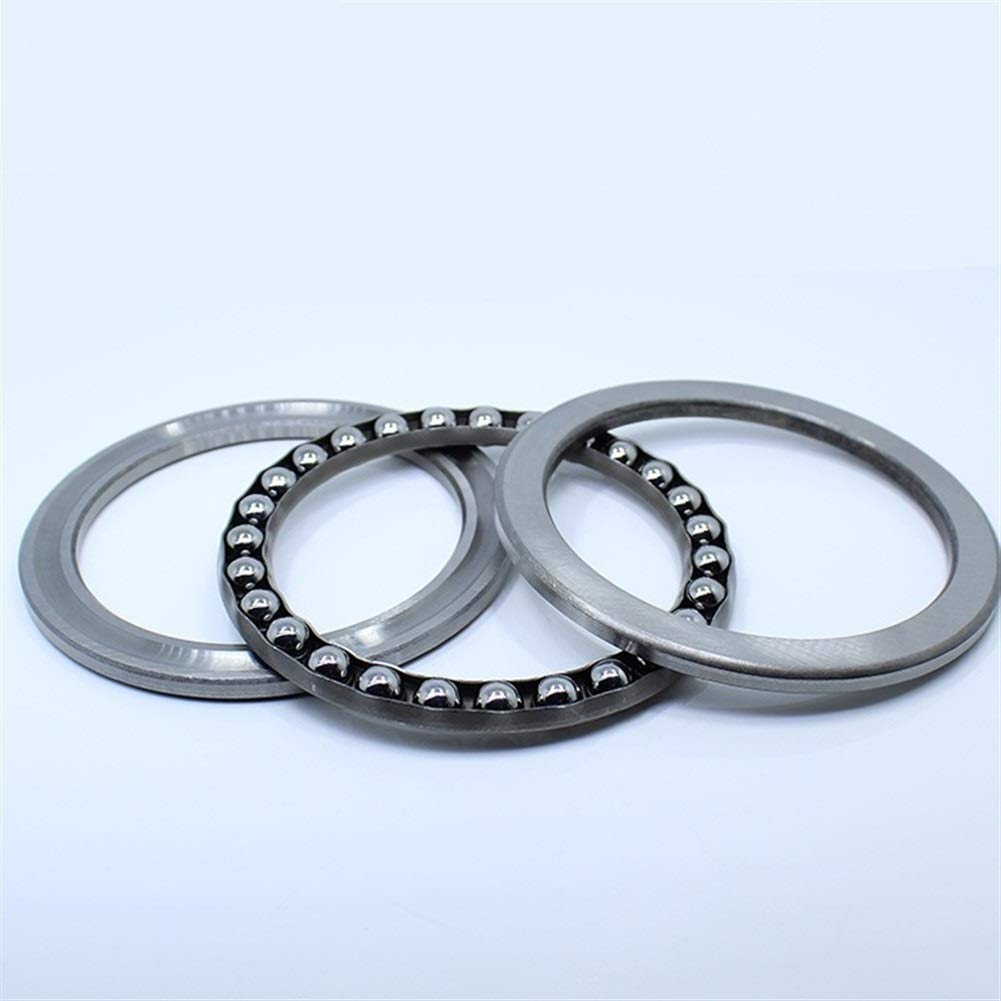 Rodamientos de Bolas de Empuje 51116 cojinete de Empuje con Ranuras Raceway 80x105x19mm (1 PC) ABEC-1 Axial rodamientos de Bolas 8116
