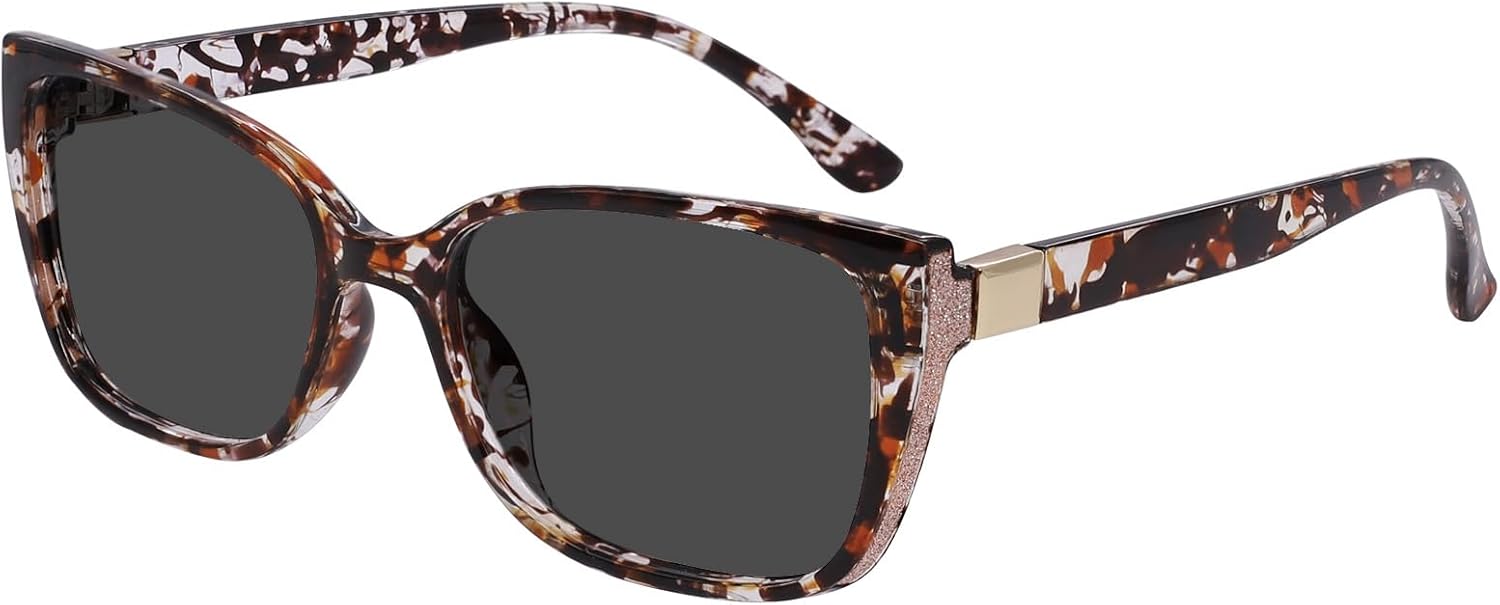 OCCI CHIARI Sun Reading Womems Oversized Blue Light Blocking Sun Readers Outdoor UV400 1.0 1.5 2.0 2.5 3.0 3.5