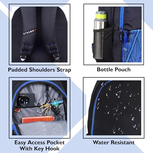 Image of STRABO Casual Backpack | Water Resistant Fabric