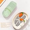 Fruit and Vegetable Washing Machine, Portable Wireless Vegetable Cleaner Device, USB Rechargeable Food Purifier for Rice Food Vegetable Meat (Green)