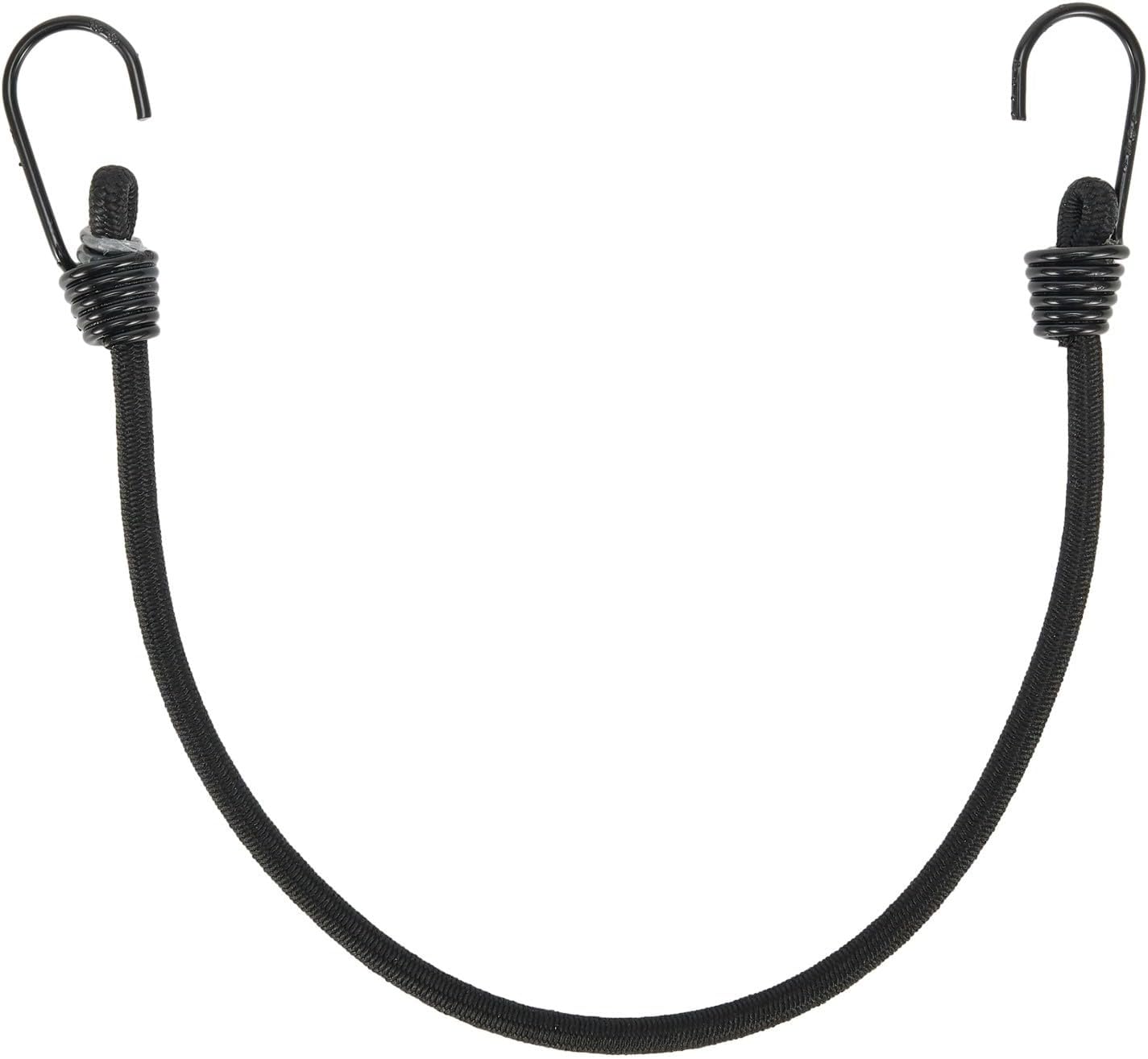 Heavy Duty Bungee Cords 30cm with Hooks, Elastic Rope for Luggage Straps Travel, Cargo Net Tie Downs, Camping Gear Essentials, Hiking Backpack Accessories, 10(2)